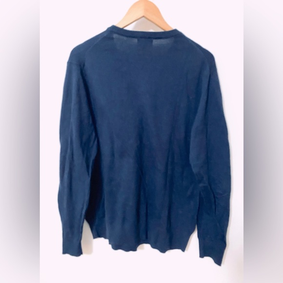 Navy Crewneck Sweater - Picture 3 of 4